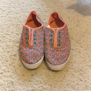 Floral Slip-on Sneakers